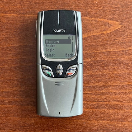 Nokia 8850 used phone with original panels and charger