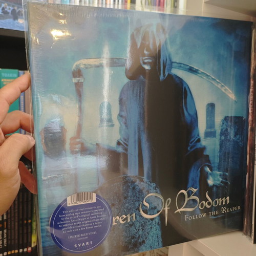 Children Of Bodom Follow The Reaper 2LP Limited Edition Blue Translucent Remastered 2020 New