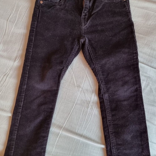 Zara Kids corduroy pants size 6, like new, black