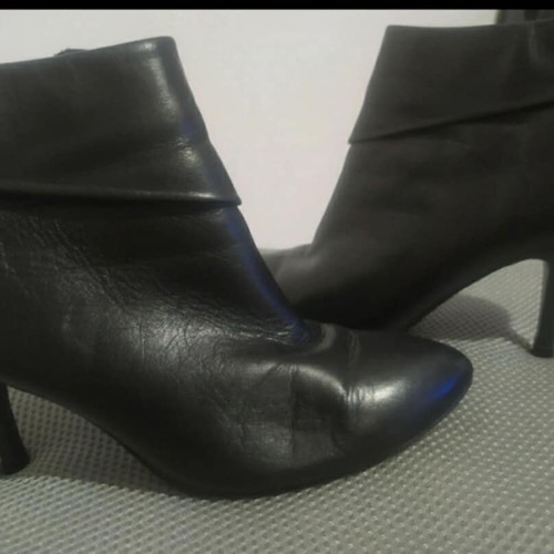 Ash ankle boots leather used, size 36, black