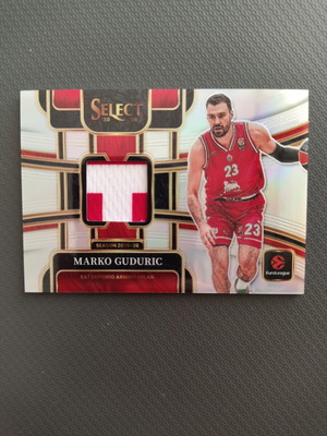 25-26 Euroleague Select κάρτα με patch Marko Guduric /125