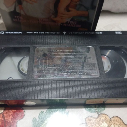 VHS tape Three Men and a Baby, comedy romance with subtitles