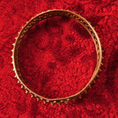Silver bracelet 950 used, needs polishing