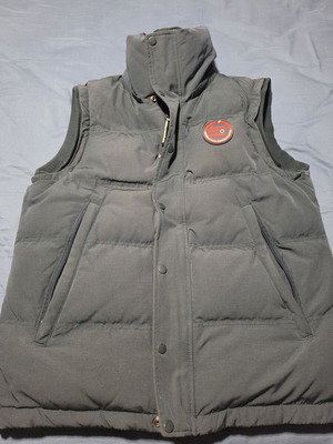 Superdry Down No sleeveless jacket XL, blue