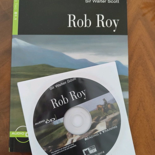 Rob Roy English book like new with CD