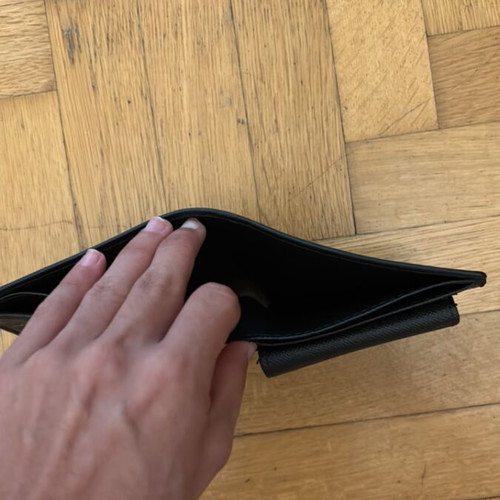 Goyard wallet, black