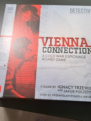 Vienna Connection board game like new, cold war espionage