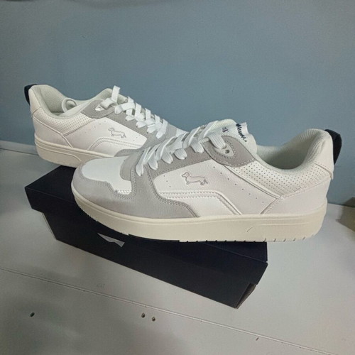 Harmont and Blaine sneakers new, white and gray, sizes 44-45