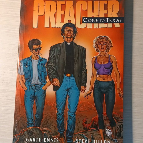Preacher Vol.1 Gone To Texas used, by Garth Ennis and Steve Dillon