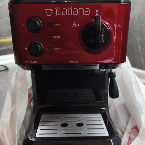 Gruppe CM4677 Italiana Espresso machine, red