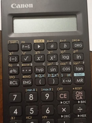 Canon scientific calculator like new with cover