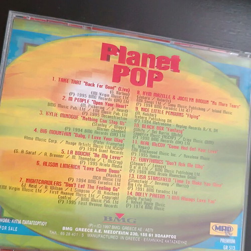 Planet Pop CD like new, collectible Pop Korn magazine 1997
