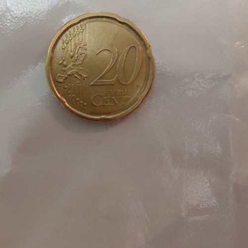 Euro coins used