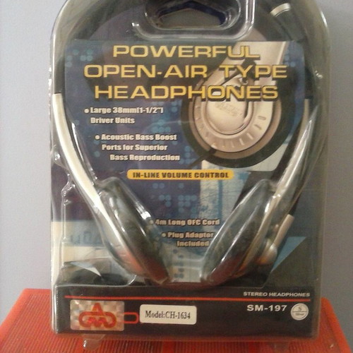 Headphones with microphone and volume control CH-1634