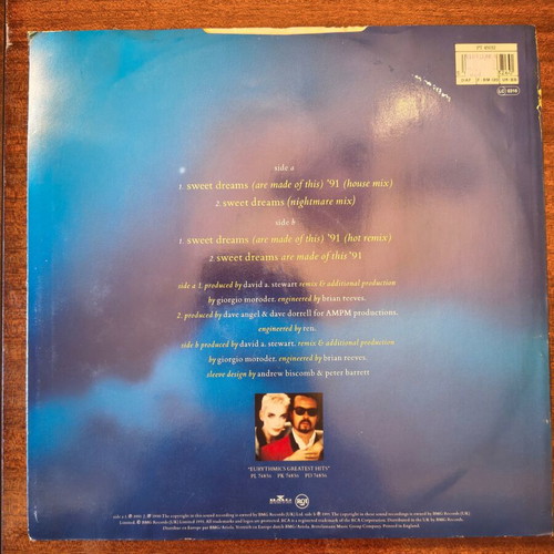 Saint Etienne, Eurythmics, Natalie Cole 12" vinyl maxi-singles used