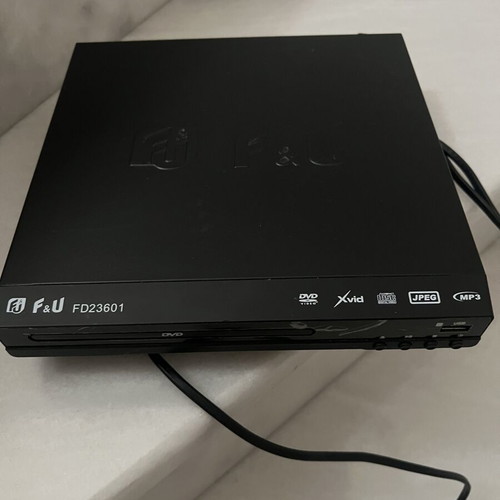 F&U FD 23601 DVD player with remote control