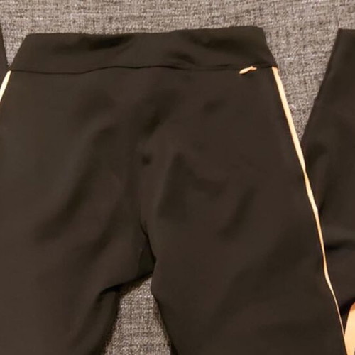 Adidas Climacool leggings Small like new, black and orange