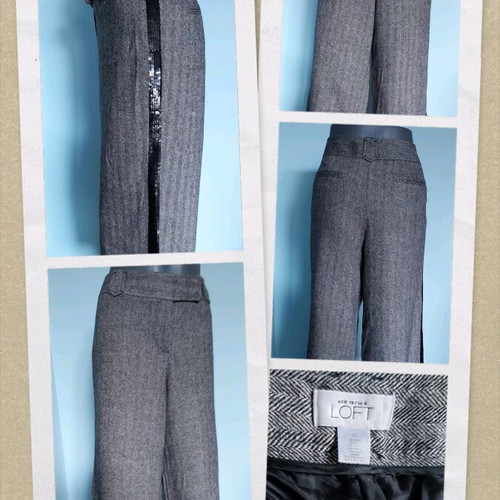 Loft by Ann Taylor skirt-pants like new with wide legs and lining