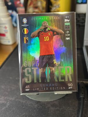 Lukaku Limited Edition Match Attax Topps Euro 2024