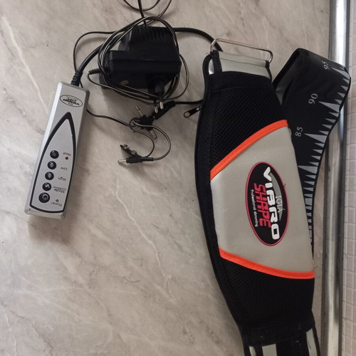 Abdominal massage machine used