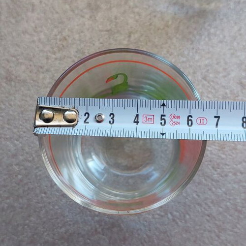 Wine glasses like new, set of 6 pieces