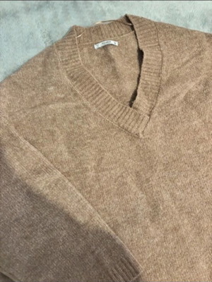 Pull & Bear pullover like new, beige brown, size S