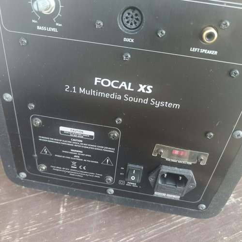 Focal XS 2.1 multimedia sound system