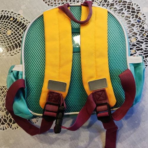 Marcus and Marcus Blue Insulated Elephant Backpack used for Kindergarten