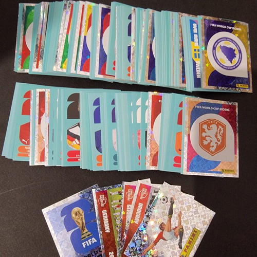 2026 Panini World Cup stickers, 321 different
