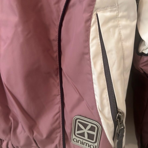 Animal women's ski jacket Small like new, pink/purple