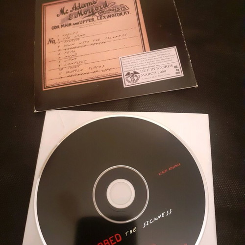 Disturbed The Sickness promo CD used, rare edition