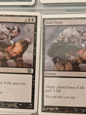 Magic: The Gathering Soul Feast κάρτες μαγείας, σετ 2