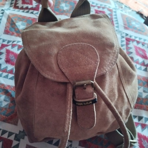 Highdesign Leather Women's Back Pack like new