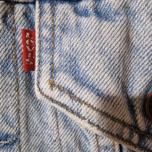 Levi's 70401-02 Vintage Denim Vest Size Small Like New