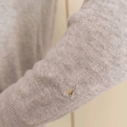 Bershka gray spring cardigan without buttons size S used
