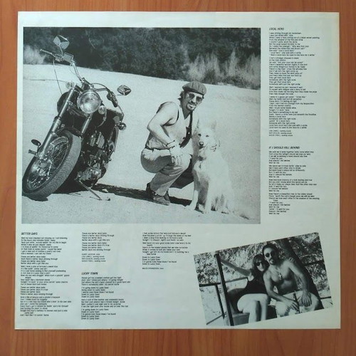 Bruce Springsteen Lucky Town LP vinyl 33rpm Greek release 1992