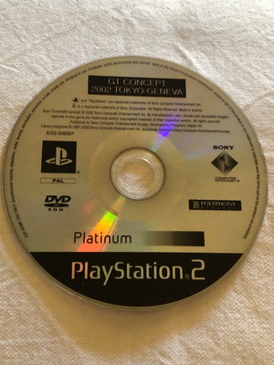 PS 2 Grand Tourismo Concept 2002 Tokyo-Geneva used