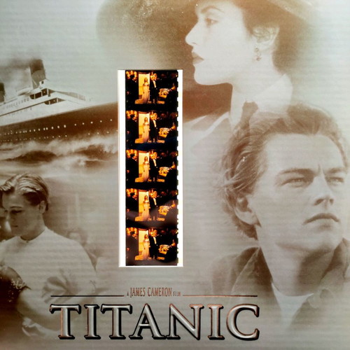 Titanic VHS tape used, rare collectible edition with subtitles