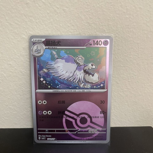 Houndstone CN 1701/07 Pokémon card like new