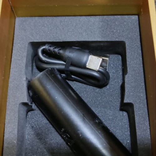 Dotmod DotBox 100W vape mod blue grey like new, 21700 battery