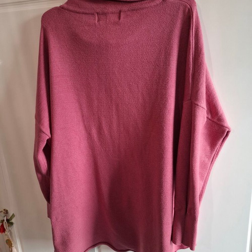 ALE pink oversized turtleneck knit sweater like new