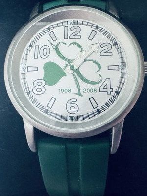 Panathinaikos Centennial 1908-2008 Collectible Watch like new