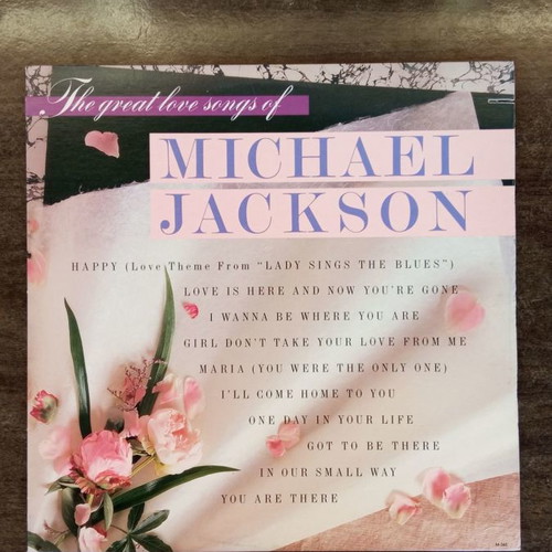 Michael Jackson The Great Love Songs LP like new