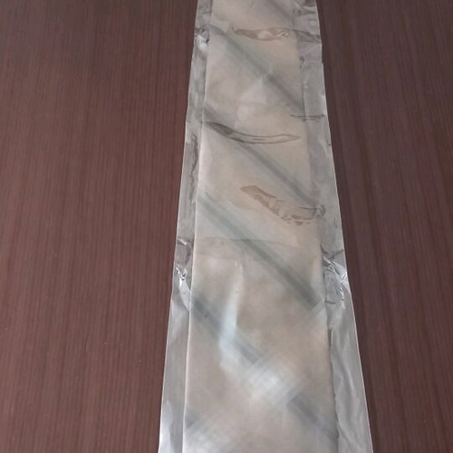 YSL tie new, gray and beige