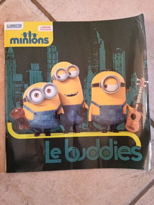 Minions Le buddies album like new, glossy paper