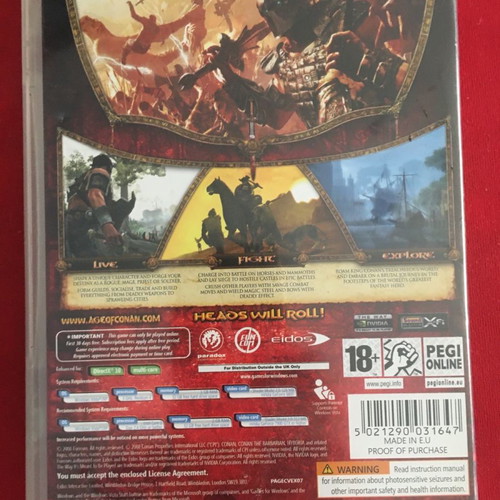 Age of Conan PC game used