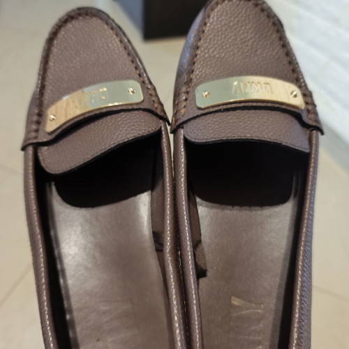 DKNY brown leather shoes size 39