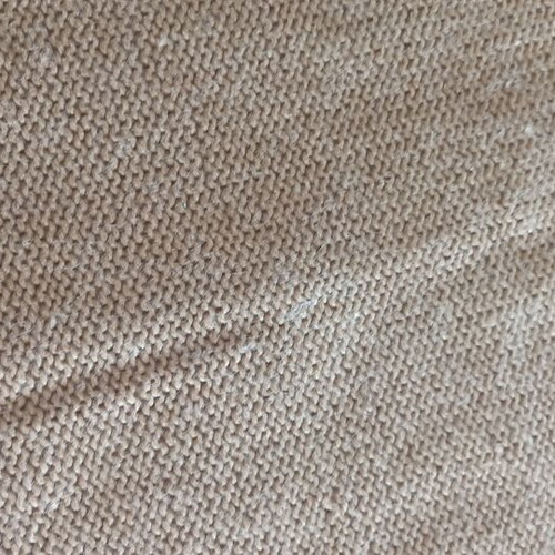 Handmade wool sweater vest in beige nude, lightly used
