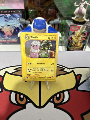 Flaaffy Pokemon Card Expedition Base Set 2002 used, played condition