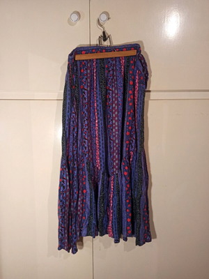 Φούστα βαμβακερή vintage σαν καινούργιο, μέγεθος M